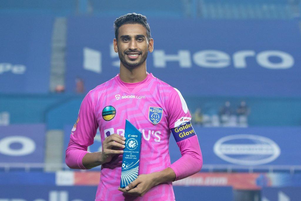 The goalkeeping responsibilities of Kerala are in the safe hands