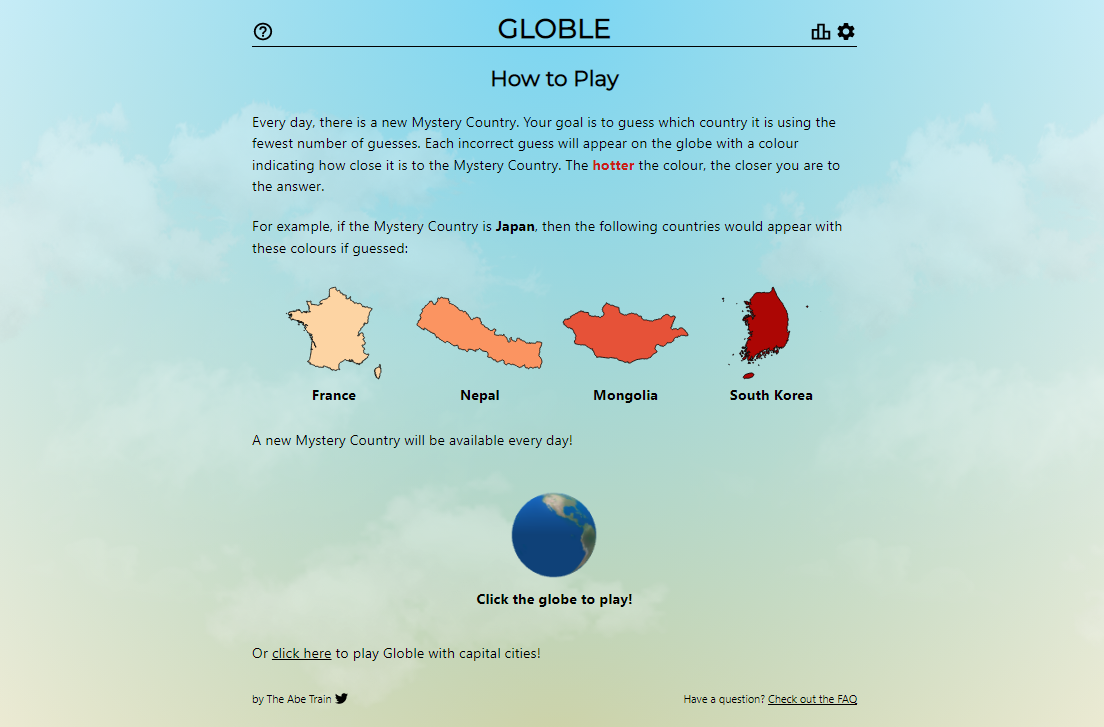 Belajar Geografi Seru dan Menyenangkan dengan Game Trivia Globle-Game