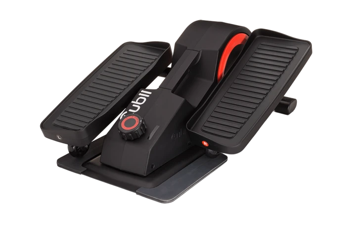 Cubii Pro Seated Under Desk Elliptical is a mini elliptical and an advanced version of Cubii Jr plus compatibility with bluetooth and various fitness apps