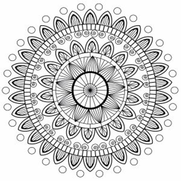 How to create an art therapy mandala for adults?