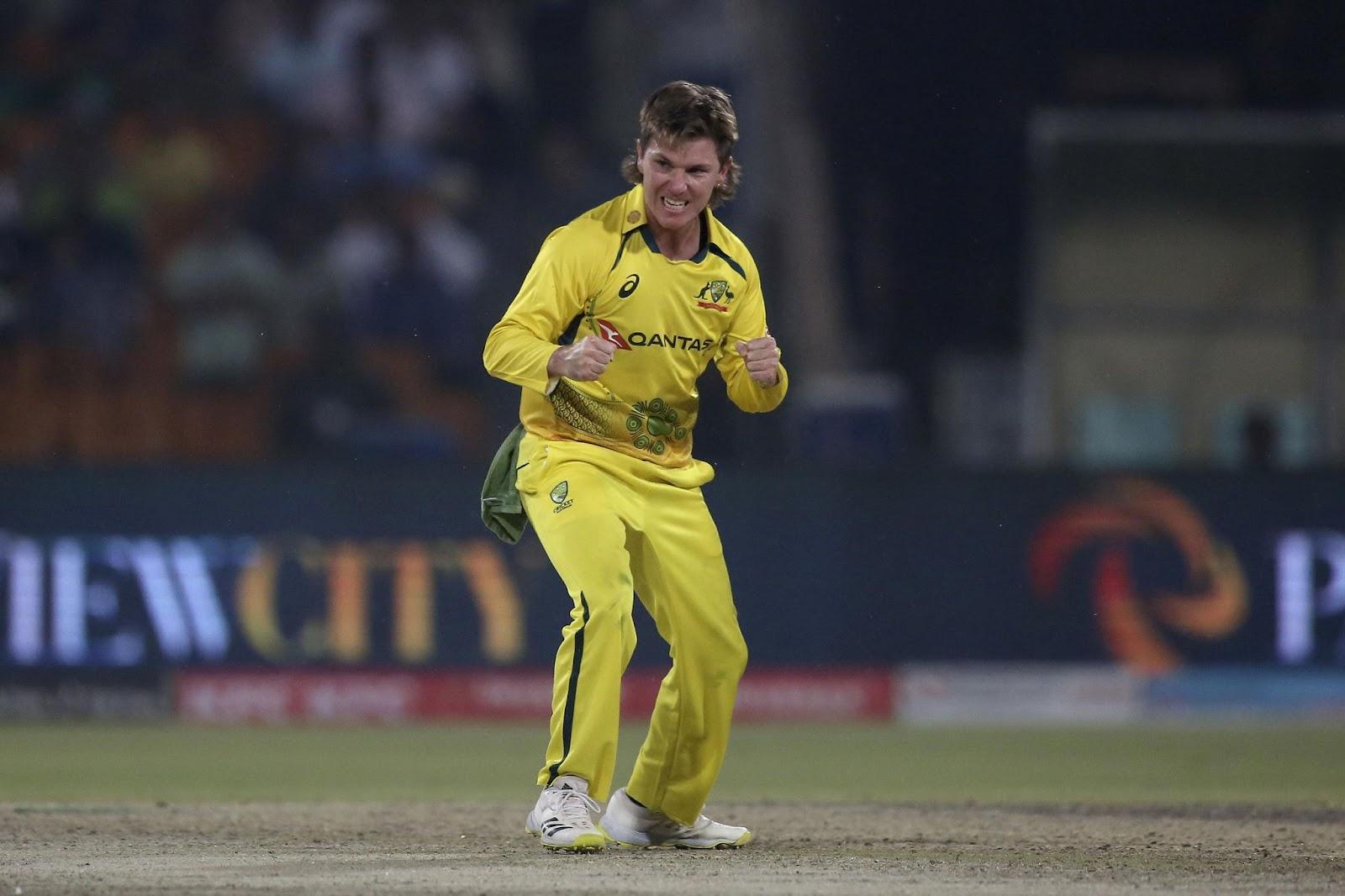 Adam Zampa was the pick of the bowlers for Australia