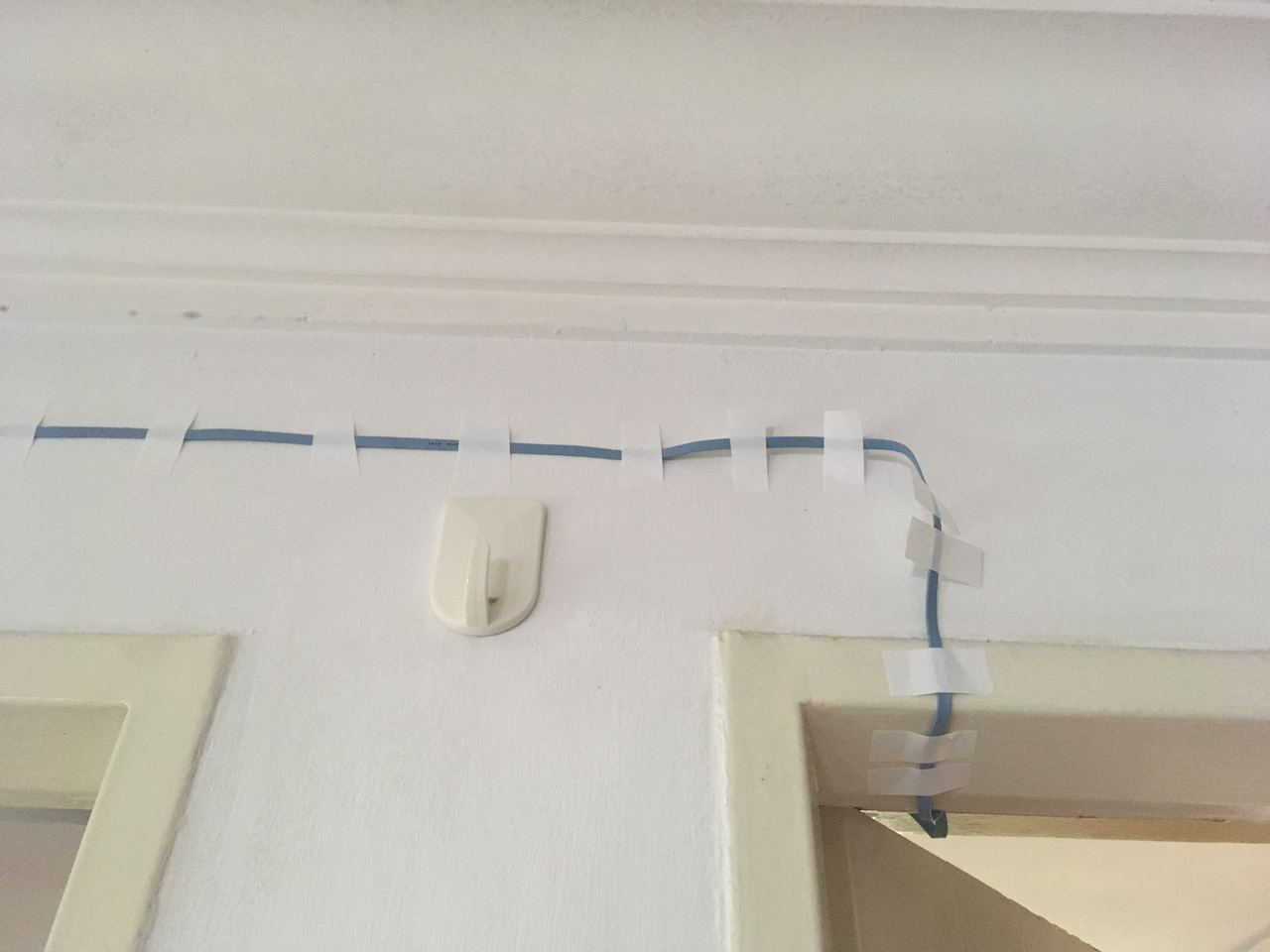 How To Hide Ethernet Cable 
