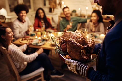 A group of friends sitting around the table to celebrate Thanksgiving holiday dinner. The photo represents a group of people who are in good relationship and feels strong connection with one another, with healthy Boundaries.


        Anxiety treatment in Los Angeles, CA can help with coping skills by talking to an anxiety therapist.  91361 | 90265 | 90290 | 91367 | 91364 | 91335 