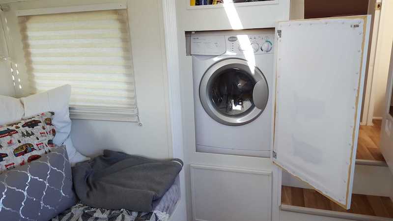What Type of Washer and Dryer Can Fit in a Travel Trailer Combo