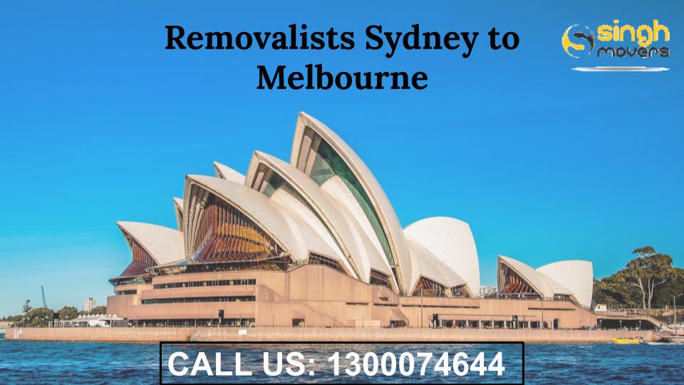 removalists sydney to melbourne
