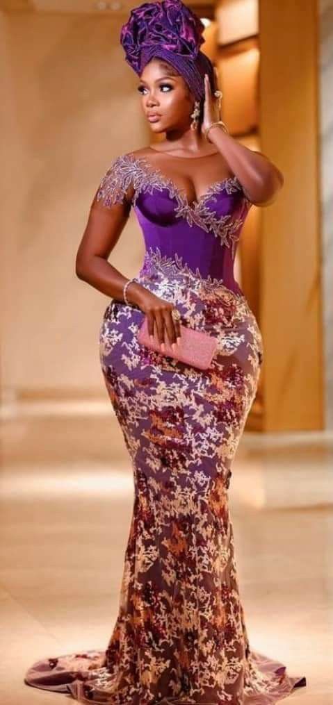 Hot Aseobi Lace Styles