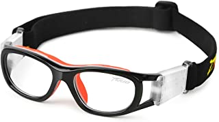 PELLOR Gafas de Deporte, Niño Gafas Protectoras Gafas de Seguridad Deportiva Adjustable para los Amantes de Fútbol Baloncesto Tenis