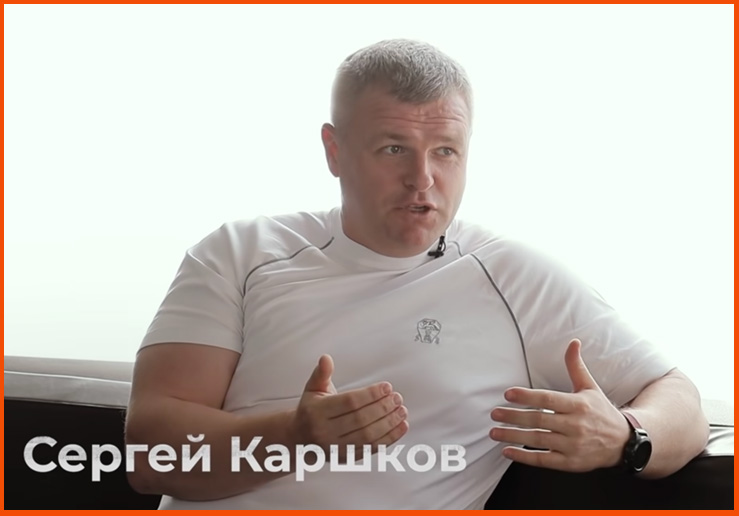 Sergey Karshkov Source: Russian Forbes video about 1XBet (screenshot)