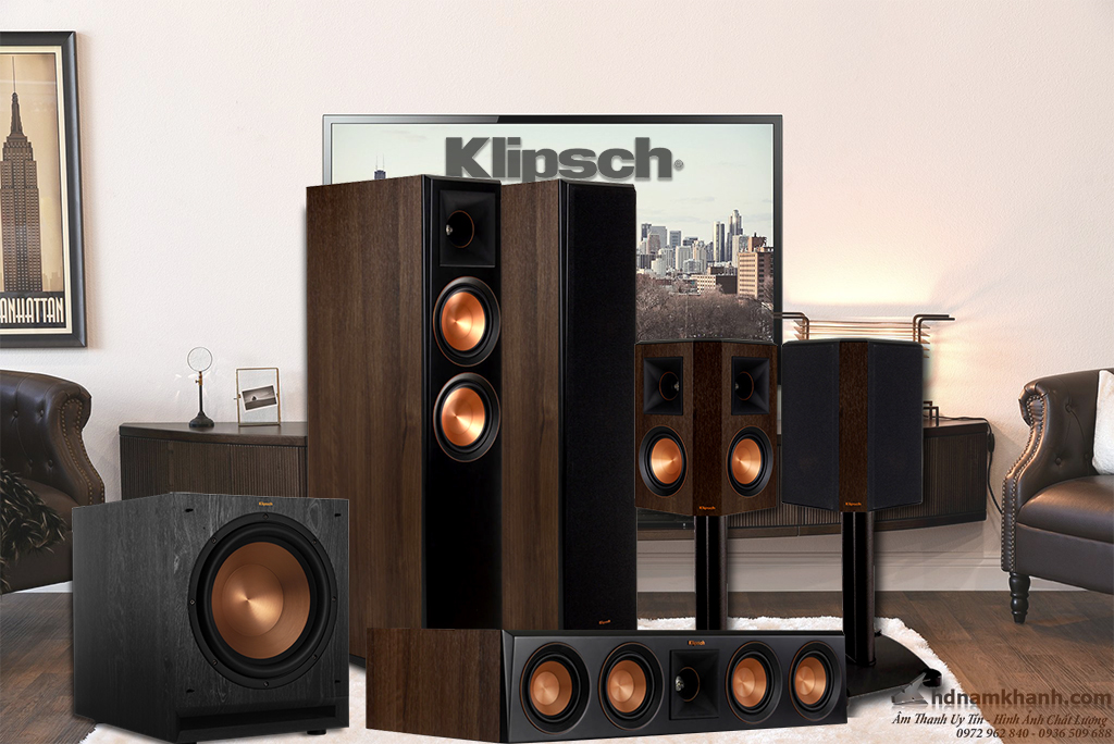 Bộ Loa 5.1 Klipsch RP-6000F Xem Phim, Nghe Nhạc