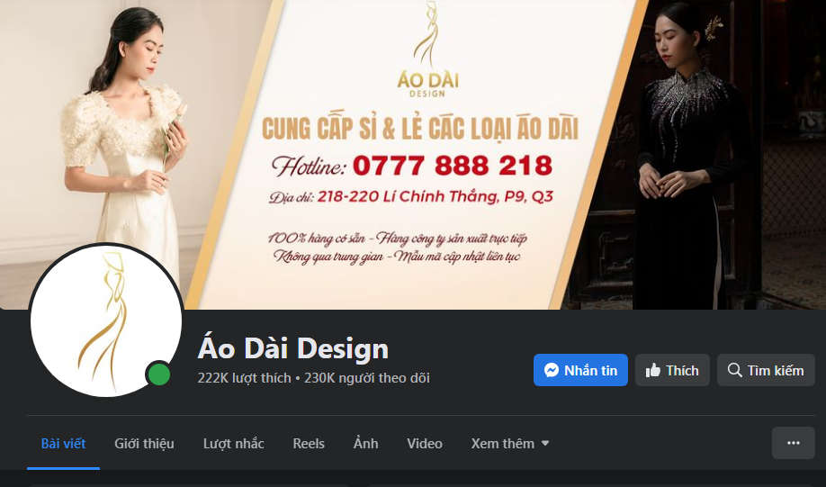 Fanpage Áo dài Design