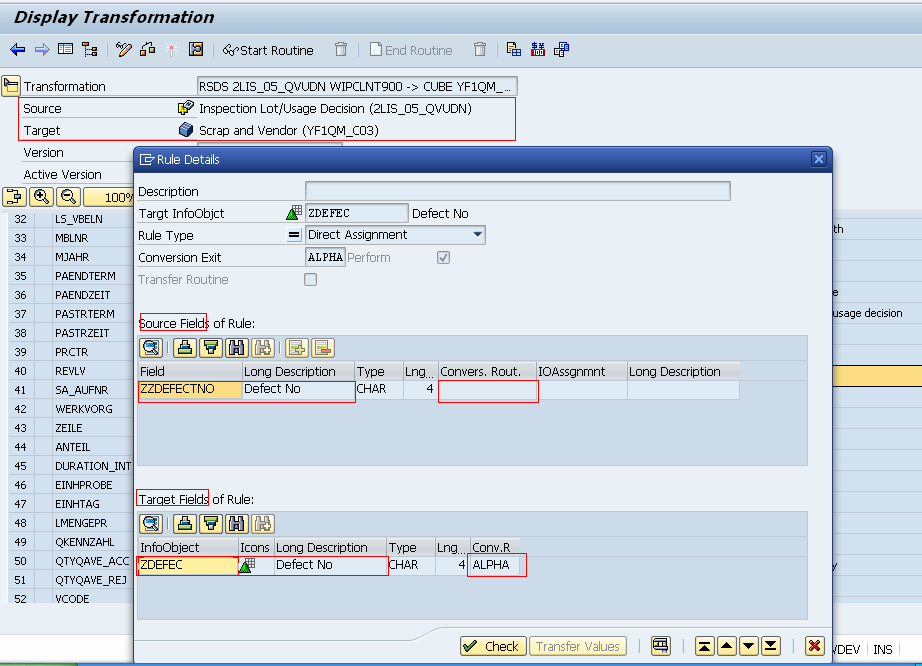 SAP BW / BI 7.4 Tutorial : +++> 5. Alpha Conversion Routine Scenario
