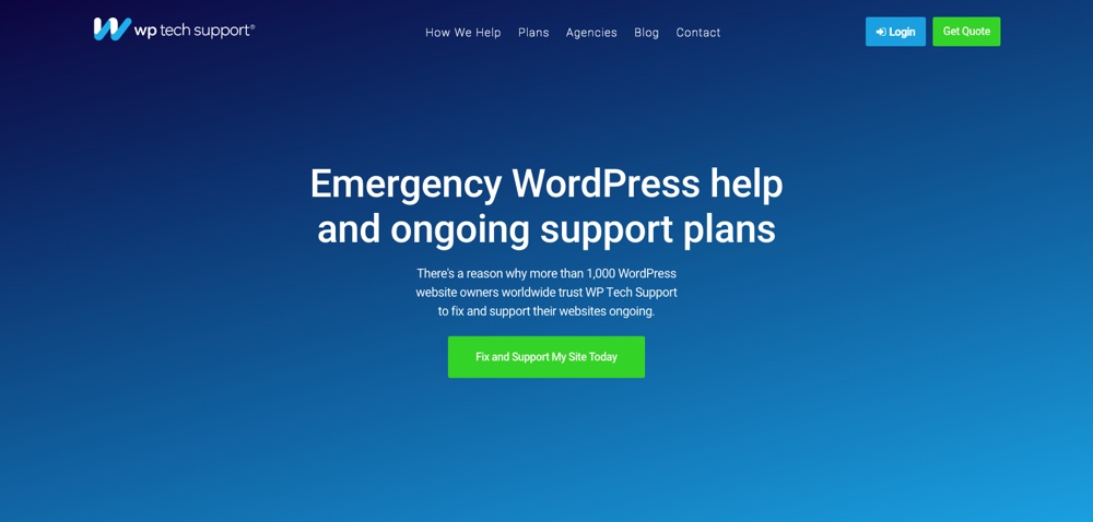 WP Suporte Técnico Manutenção WordPress