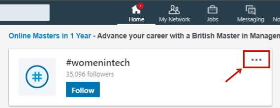 LinkedIn's discovery feature