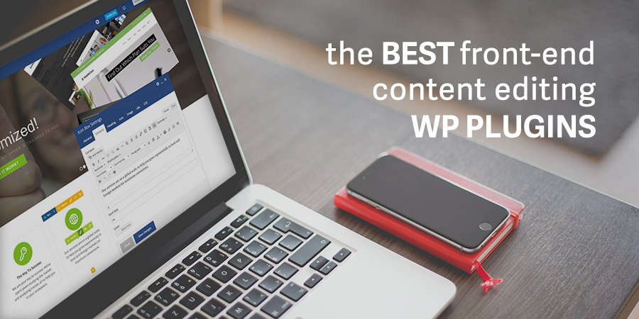 Melhores plugins de edição de front-end do WordPress