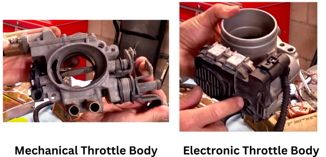 difference between mechanical and electronic throttle body