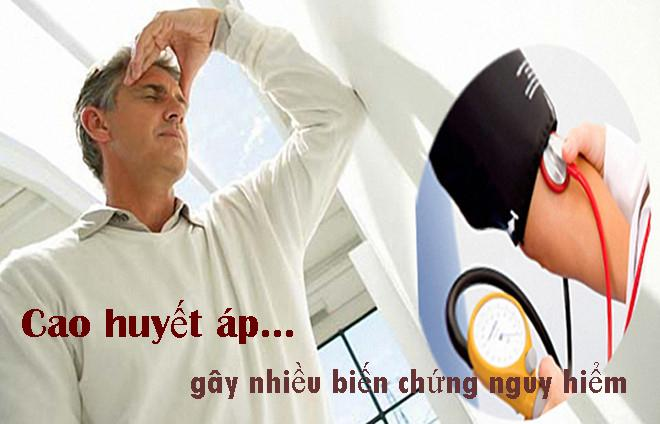 Cao huyết áp gây nhiều biến chứng nguy hiểm