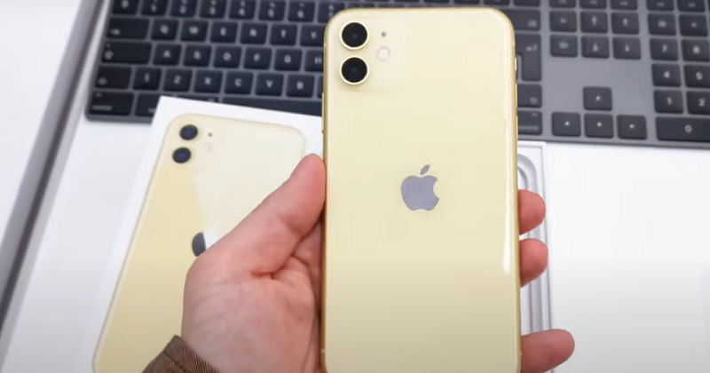 iphone 11 màu vàng gold