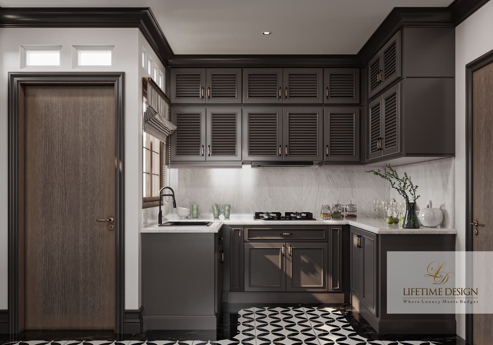 Dapur bersih mewah