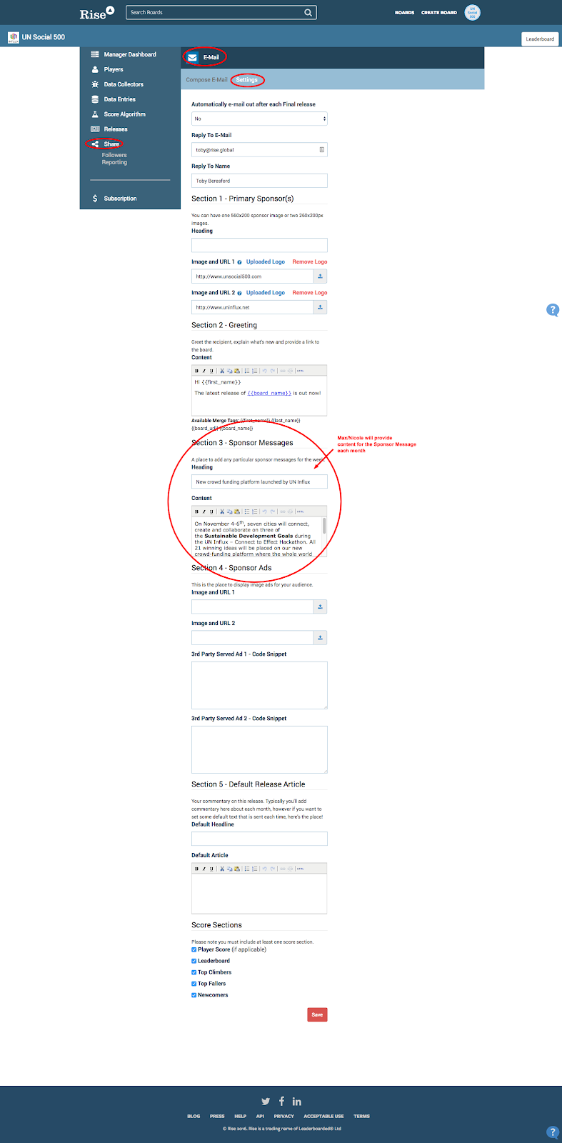 7. Sponsor message in email settings.png