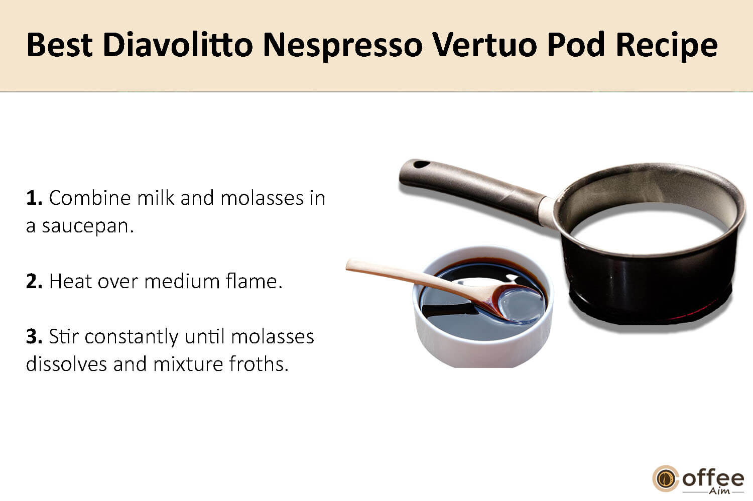 In this image, I clarify the preparation instructions for crafting the finest Diavolitto Nespresso Vertuo coffee pod.