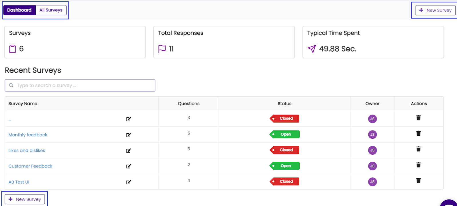 Chisel created surveys with the intention of enabling you to obtain feedback on your product from your target audience seamlessly. This allows you to quickly return to designing amazing products or features. 