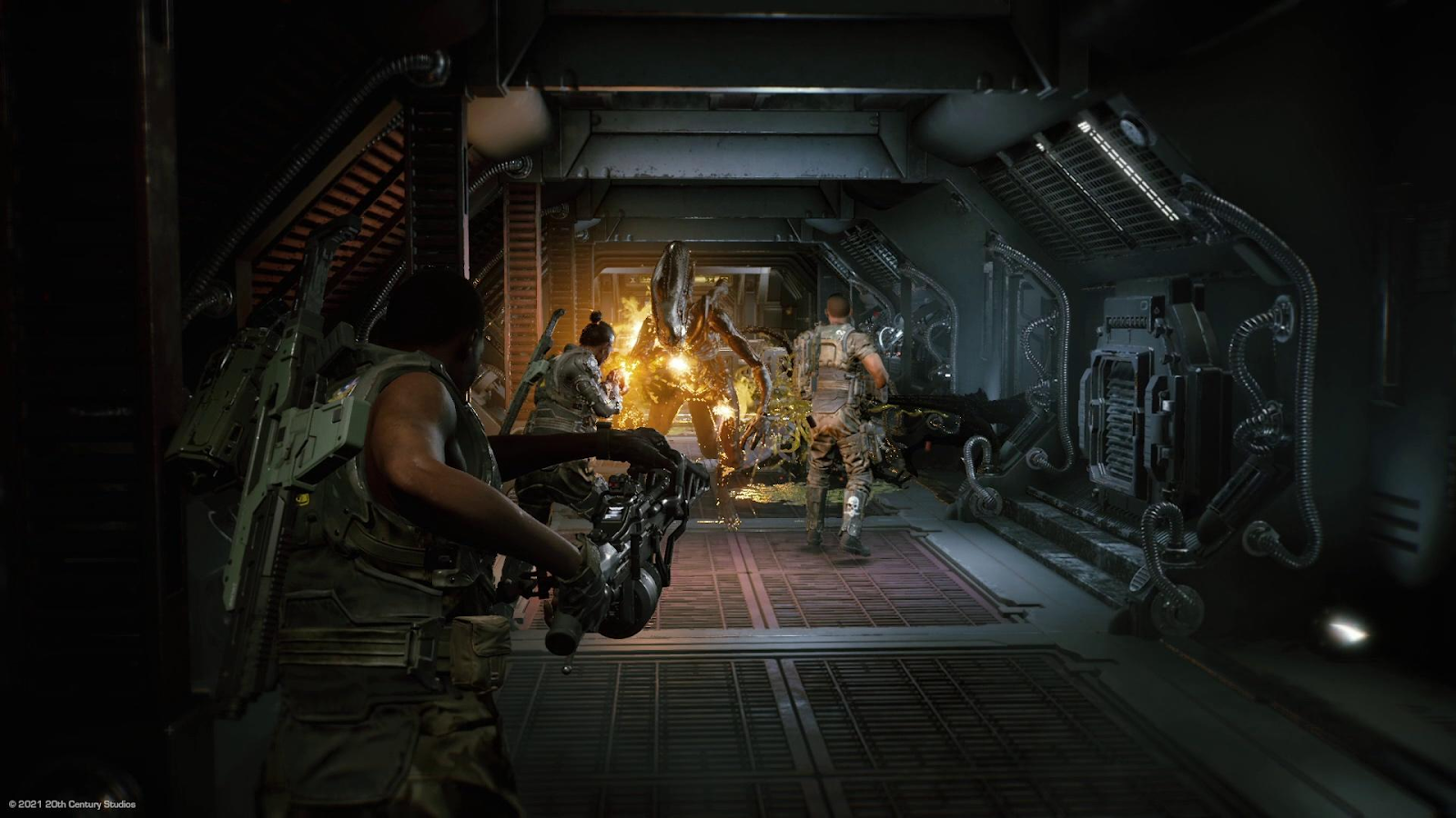 ระบบภาพและเสียงของเกม Aliens: Fireteam Elite