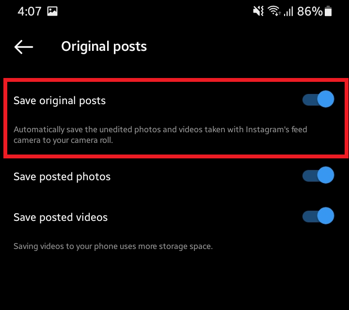 How to Stop Instagram From Saving Posts to Camera Roll
