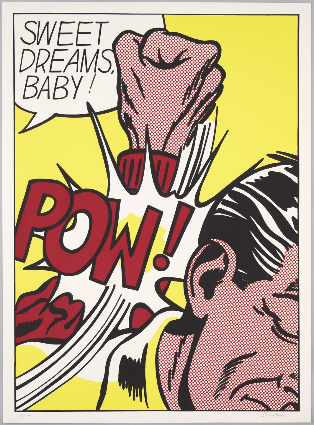 Roy Lichtenstein. Sweet Dreams, Baby! from 11 Pop Artists, Volume III. 1965, published 1966 | MoMA