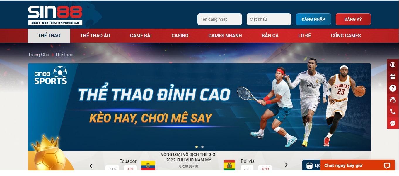 Hướng Dẫn Cách Chơi Cá Cược Tại Sin88 Từ A – Z