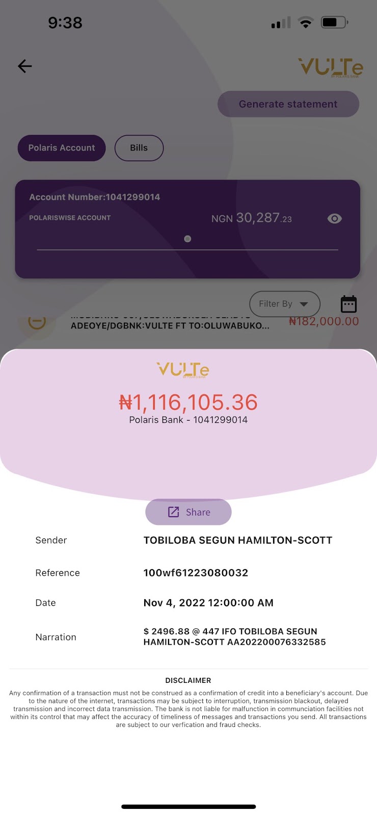 Polaris Bank Deducts N1 Million from Nigerian-Uk Student’s Account 1