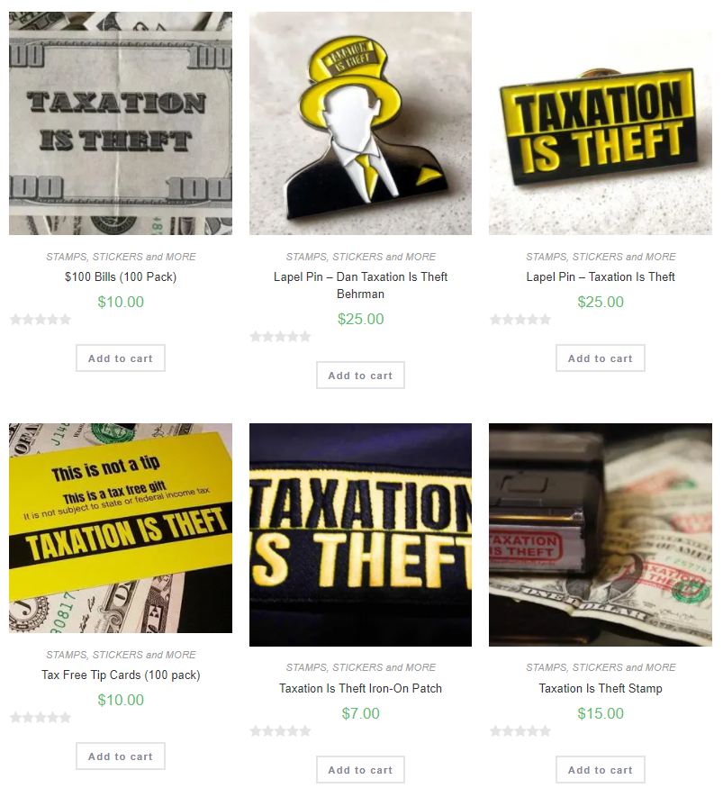 The Liberty Block Partners With Taxation is Theft! - The Liberty Block