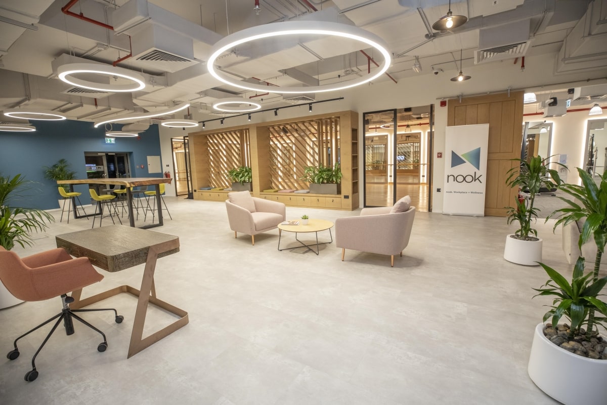 Nook office DMCC coworking space in Dubai