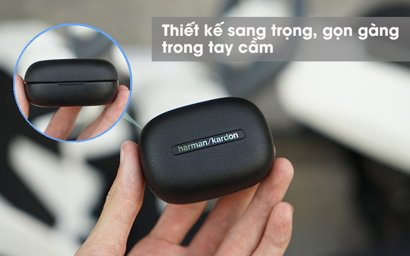 Tai nghe Bluetooth True Wireless Harman/Kardon FLY TWSBLK - Thiết kế