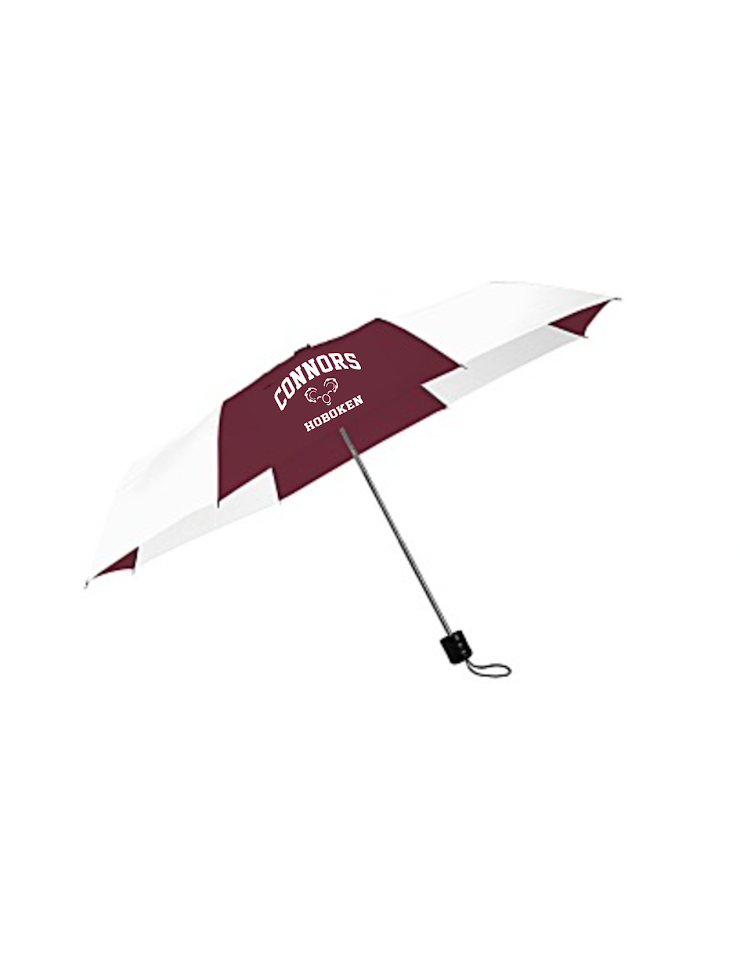 Keep dry the Connors way! These umbrellas are the perfect size to fit in backpacks