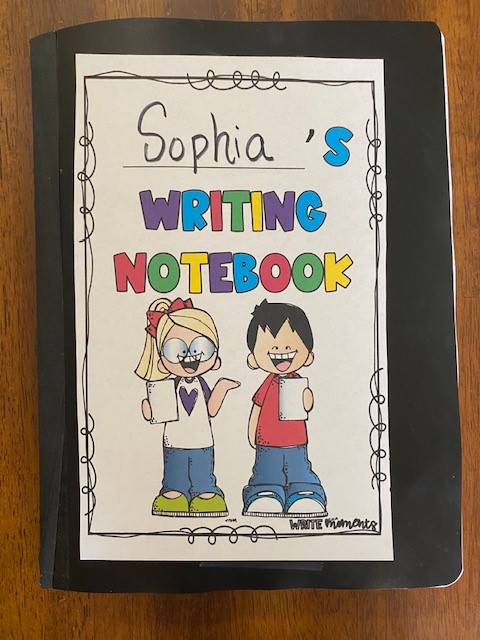 Interactive writing notebook example