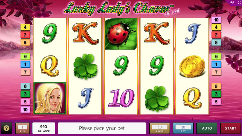 Lucky Lady Charm Deluxe slot
