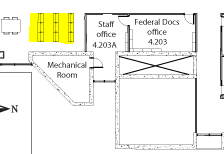 map of library use only materials