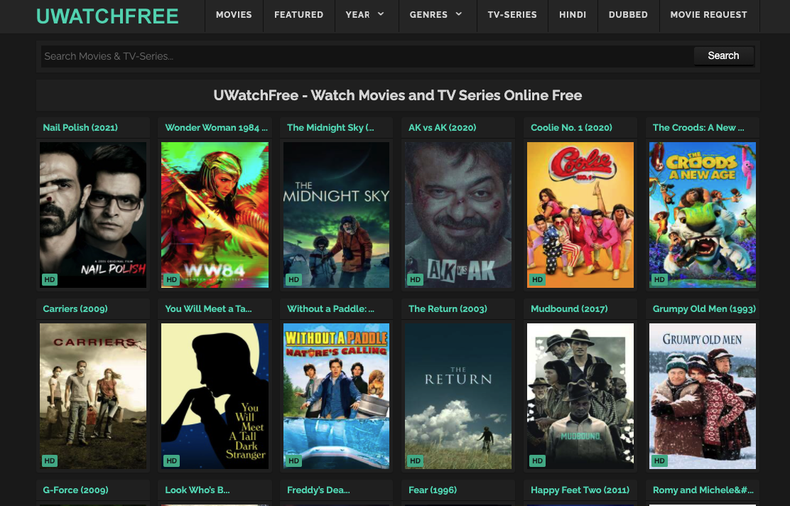 uwatchfree movies