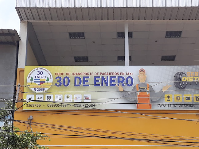 Opiniones de Coop De Taxis 30 De Enero en Guayaquil - Servicio de taxis