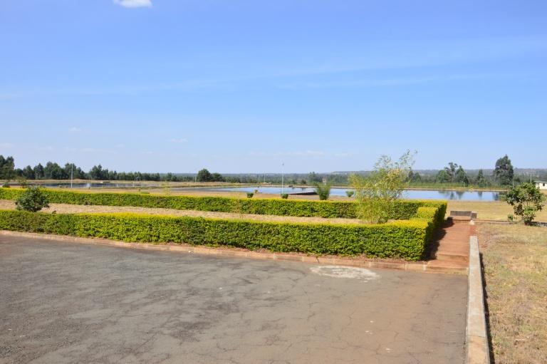 A view of our wastewater treatment plant in Kipkenyo area