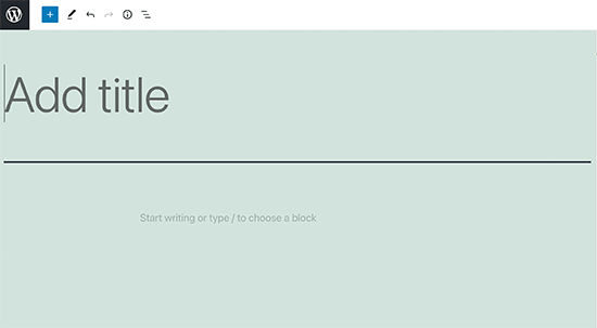 Adicionando um título de postagem no editor de blocos do WordPress