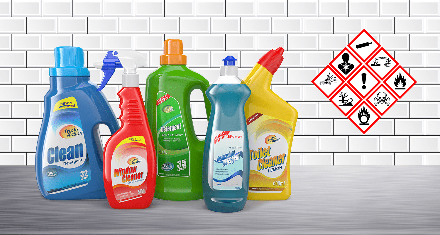 How to Read & Label Chemical Cleaning Supplies