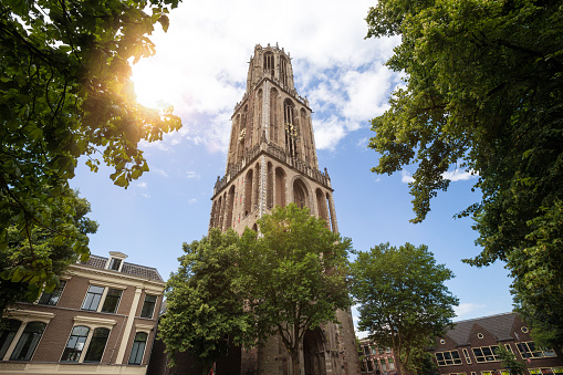 Dom de la cathédrale de Saint-Martin à Utrecht aux Pays-Bas