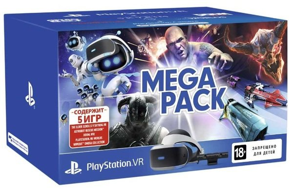 Очки виртуальной реальности SONY PlayStation VR MegaPack