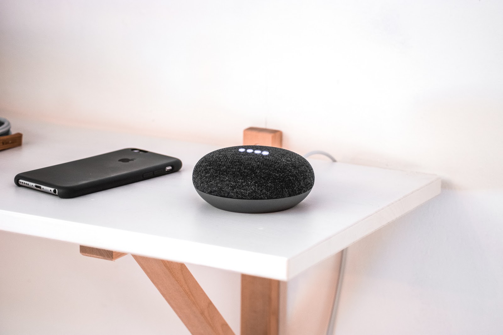 This smartphone and smart speaker are just two of the hundreds of millions of voice-enabled devices in the US where you can buy goods and services through voice search commands.