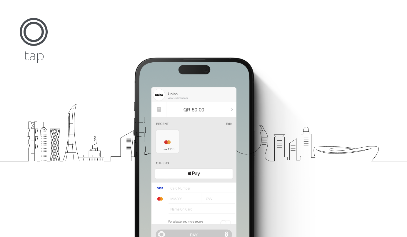 Payment Checkout page with goSell by Tap Payments