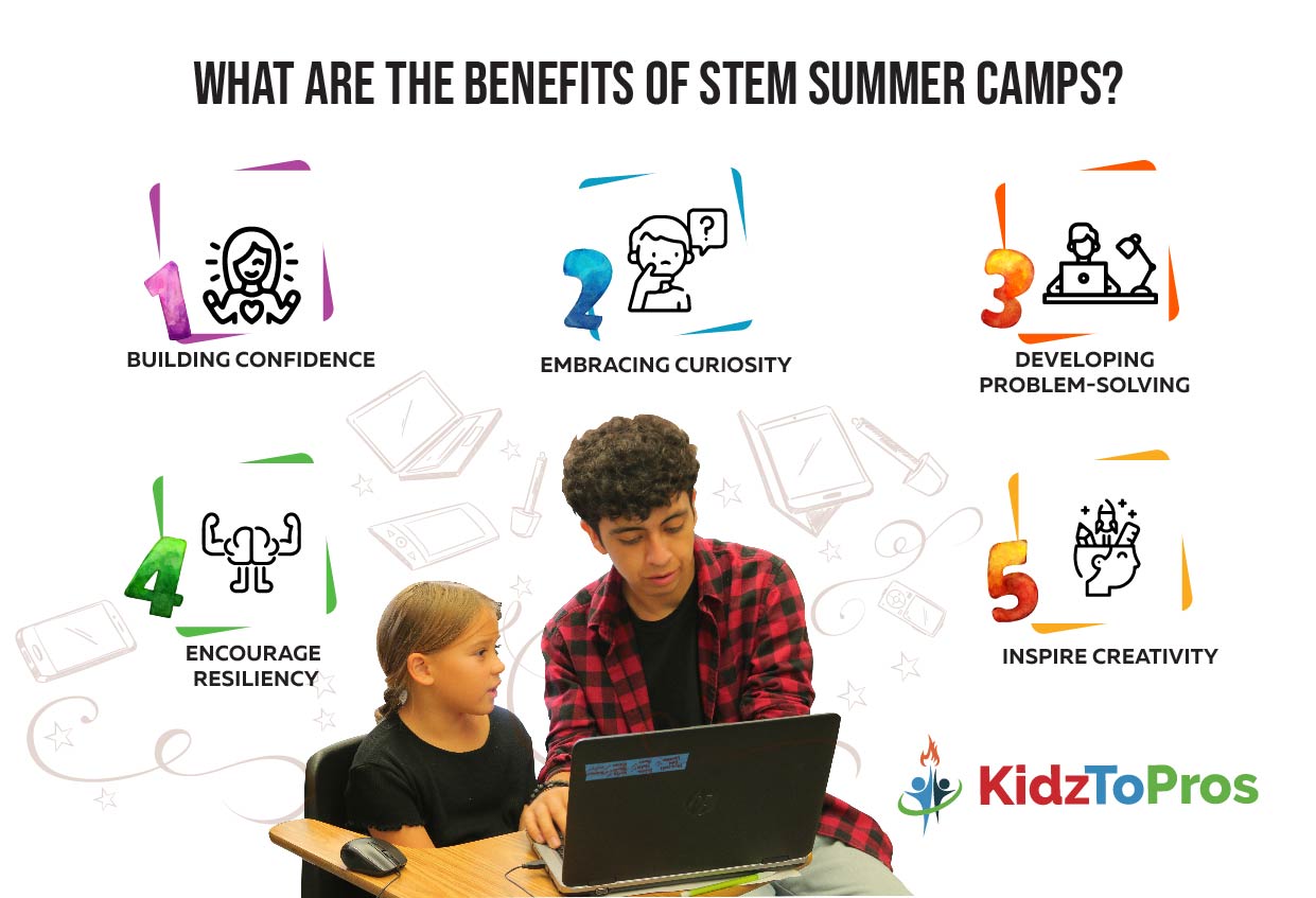what are benefits of stem summer camp