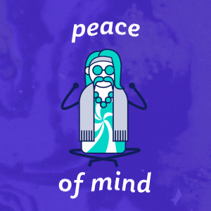 peace of mind gif