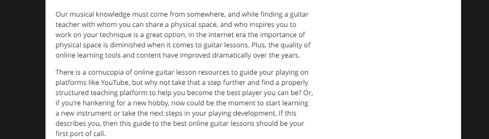 best online guitar lessons for beginners