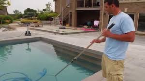 Image result for a POOL brush for cleaning a pool + pool cleaner